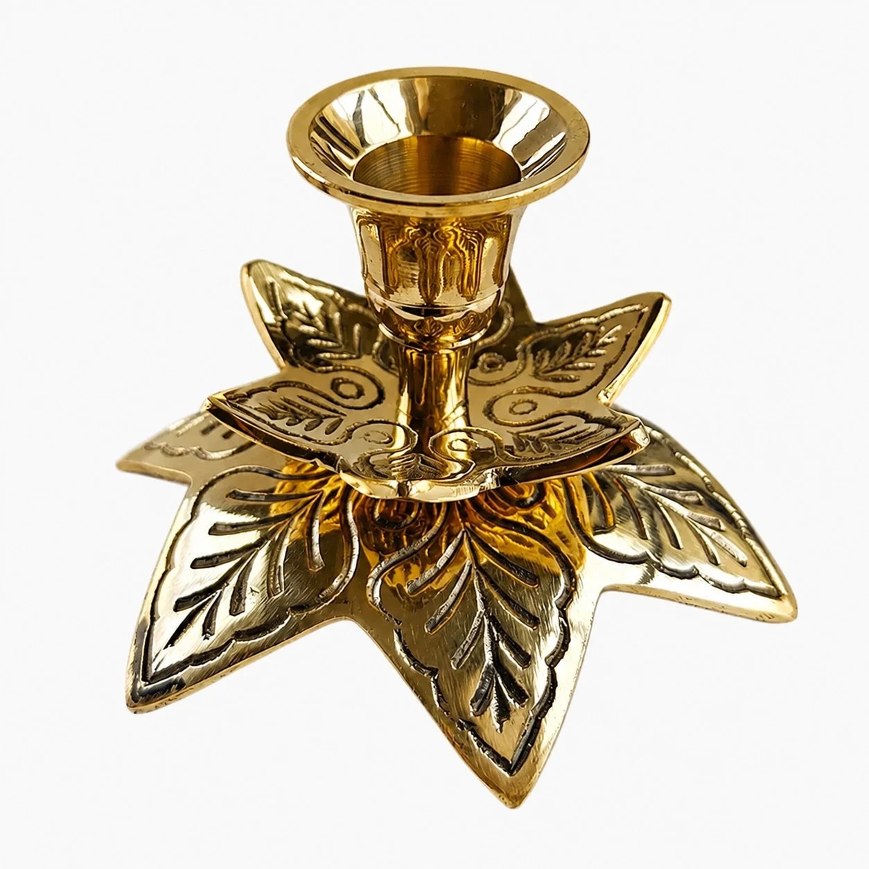 Leaf Candlestick